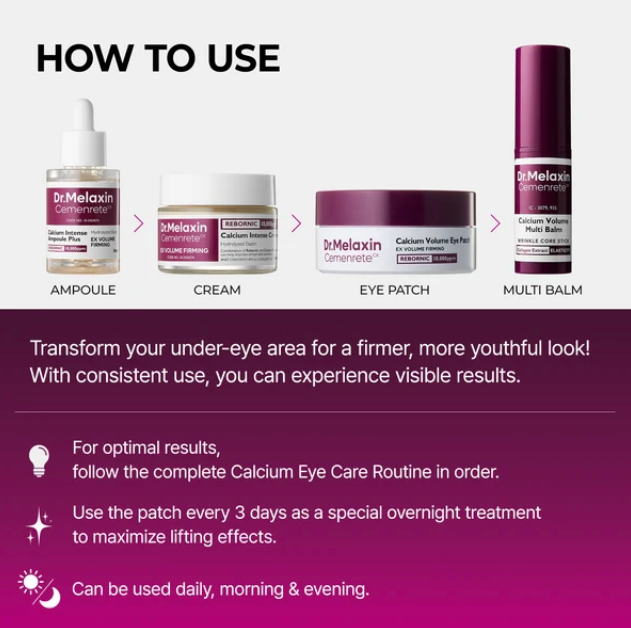 Cemenrete Calcium Eyecare Routine