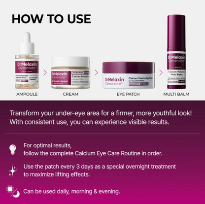 Cemenrete Calcium Eyecare Routine